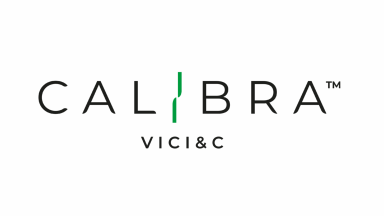 Logo di Calibra, il primo laboratorio in Italia accreditato da ACCREDIA DT per la verifica di prestazione di macchine per misurazione di pezzi, con tecnica di misura ottica 2D.